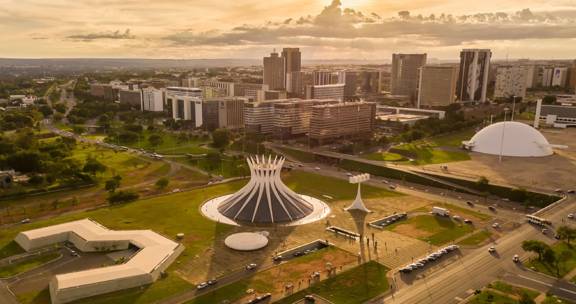 Foto de aérea de Brasília 